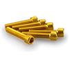 Puig 0258G Viteria alluminio lavorato CNC, Giallo