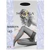 Solidea Marilyn Sheer 140 DEN Calza Autoreggente Compressiva Colore Nero Taglia 3