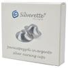 Silverette Protezione Capezzoli Coppette in Argento 2 Pezzi