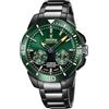 Festina Orologio Intelligente Uomo Ibrido Connected in Acciaio Inossidabile 316L Nero - Analogico - Impermeabile 10 ATM F20646/1 - Controllo Musica, Contapassi, Notifiche e Rifiuto Chiamate
