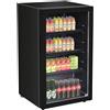 D.L. SERVICE Vetrina refrigerata da banco - temperatura +0° +7°C - Litri 98 - Cm 48 x 50 x 84.5 h