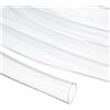 QUARKZMAN Tubo Flessibile in PVC, 18mm ID x 20mm OD - 15ft Tubo Trasparente Set Plastica Flessibile per Trasferimento dell'Acqua Olio Aria Irrigazione Acquario