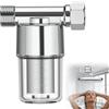 innislink Filtro acqua per tubo dell'acqua 1/2 pollici, 40 μm, filtro anticalcare doccia, filtro doccia in rame puro, filtro acqua domestica con inserto filtro in acciaio inox, filtro doccia per soffione doccia