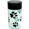 Tightpac America, Inc. Pawvac 340,2 Gram Vuoto sigillato Contenitore Alimentare Pet; Nero e Tappo Corpo/Black Paws