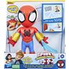 Hasbro Marvel Spidey e Super Buddies Figura interattiva di Spidey 25 cm luce suono F8317