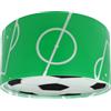 Dalber Plafoniera per bambini Dalber Football, Pallone da calcio, Sport, plafoniere per bambini, 41736M, E27-2 x 15W, verde