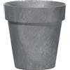 Prosperplast Vaso da fiori 2,2L Cube 17x17x15 cm, Marengo