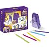 Lansay - Magic LIGN - Proiettore Unicorn Academy - Kit Disegno per Bambini dai 5 Anni - Proiettore Compatto con Lastre Trasparenti dei Personaggi Netflix - attività Creativa Senza Schermo DIY