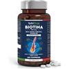 Eurocali Biotina Zinco e Selenio 450mcg Integratore Vitamina B12 365 Compresse Mantenimento Capelli Pelle Unghie Sani e Robusti con Cheratina Biokeratin Boost 1 Anno di Trattamento RadiciVitalia Made in Italy