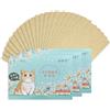 AUMEEKO 450 Pezzi Carta Assorbente Olio, Naturale Face Oil Blotting Paper Sheets, Viso Fogli Assorbenti per Olio, Salviette Assorbi Sebo, per Cura Della Pelle Grassa, Blu