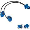 Vecys Fakra C GPS Antenna Extension Cavo Coassiale Fakra C Maschio a Doppio Fakra C Femmina Y Tipo Pigtail Cavo RG174 12in/30cm per Autoradio