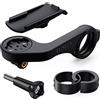 TUSITA Supporto Bici Anteriore Esteso Compatibile con Garmin Palmari Dispositivi, Edge GPS Computer - Manubrio da Ciclismo 25,4mm 31,8mm