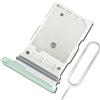 ExtKry Porta SIM per Samsung Galaxy S25/S25+ Plus Slot SIM qualità Originale Vassoio SIM con Pin della Scheda (Verde)