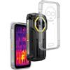 REY Cover in Gel TPU Trasparente per ULEFONE Armor Mini 20T PRO, Ultra Sottile 0,33 mm, Morbido Flessibile, Custodia Silicone
