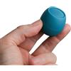 Boompods Zero Ocean Cassa Bluetooth Doccia Waterproof - Mini Speaker Portatile con Microfono, 5+ Ore di Autonomia e Pulsante Selfie, Impermeabile IPX6 per Esterni e Viaggiare, Blu