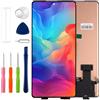 Duotipa Display OLED da 6,67, compatibile con Motorola Moto G85/Edge 50 Fusion (con impronte digitali), display LCD touchscreen, montaggio con kit di strumenti di riparazione, nero