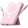 Azmuth Power Bank, per Magsafe Powerbank iPhone 10000mAh, Caricatore Portatile Magnetico Wireless Ricarica Rapida con Display LED Batteria Esterna per iPhone 17/16/15/14/13/12/Pro/Pro Max