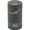 Candela Rustic Moccoletto in Cera Nero Opaco H18 cm D10 cm | EDG