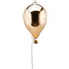 Decorazione Natalizia Pendente Palloncino in Vetro Ø12xH19 cm New Dark Gold - EDG Enzo De Gasperi