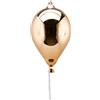 DEC.PALLONCINO VETRO NEW DARK GOLD