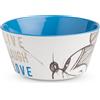 BOWL MICKEY LIVE LAUGH LOVE BLU ML.520 D.13