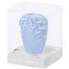 CANDELA SOIA BOUQUET BLU 6CM
