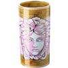 Vaso 24 cm Medusa Amplified Pink Coin Versace - Vaso in Porcellana di Lusso