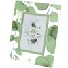 CORNICE VETRO BOTANIC BIANCO 18X22