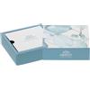 Hervit box cartoncino Botanic blu 10x10x3cm