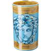 Vaso 30 cm Medusa Amplified Blue Coin Versace - Vaso in Porcellana Rosenthal