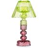 Candeliere Piccolo con Paralume Verde Chiaro Luxor Round - EMO' ITALIA