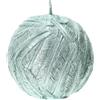 CANDELA SFERA VERDE SALVIA METAL.DIA.7CM