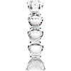 Candeliere Una Fiamma Emò Italia Collezione Ghiaccio 24 cm