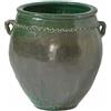 Vaso Fenice Rotondo Bombato H58 D50 Verde - EDG