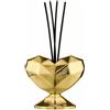 PROFUMATORE CUORI DESIGN ORO 11X11