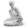 Lladrò Statua Bagnante Seduta in porcellana handmade
