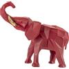 ELEFANTE STIL. 9X11 ROSSO