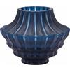 Vaso Isen in Vetro Blu Scuro H21 D27 EDG - Enzo De Gasperi