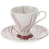 BOX 2 TAZZINE CAFFE' TULIP ROSA M9X7CM