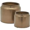 VASO CACHEPOT H17.5 PICCOLO BRONZO