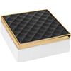 COFANETTO 17X17 NERO/ORO