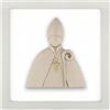 QUADRO S.GENNARO 32X32 NOCCIOLA