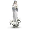 Lladrò Statua Madonna dei fiori in porcellana handmade