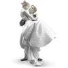 Lladrò Statua coppia Il giorno più bello in porcellana handmade