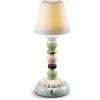 Lladrò Lampada da tavolo Lotus Firefly Autunno Dorato verde e azzurro