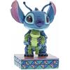 STITCH WITH FROG FIGURINE