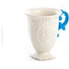 Seletti Tazza in porcellana I-Wares con manico azzurro