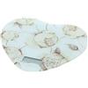 BILANCIA DA CUCINA CUORE 24X21CM ROSE
