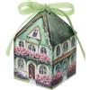 BOX 6 SCATOLINE COTTAGE GIALLE 6X6XH10CM