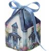 BOX 6 SCATOLINE COTTAGE BLU 6X6XH10CM